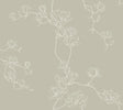 Magnolia Home Magnolia Branches Taupe Wallpaper