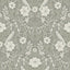 Magnolia Home Colette Grey Wallpaper