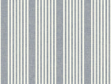 Magnolia Home French Linen Stripe Navy Wallpaper