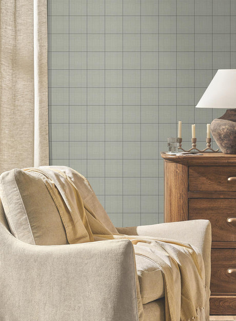 Magnolia Home Windsor Grey Wallpaper