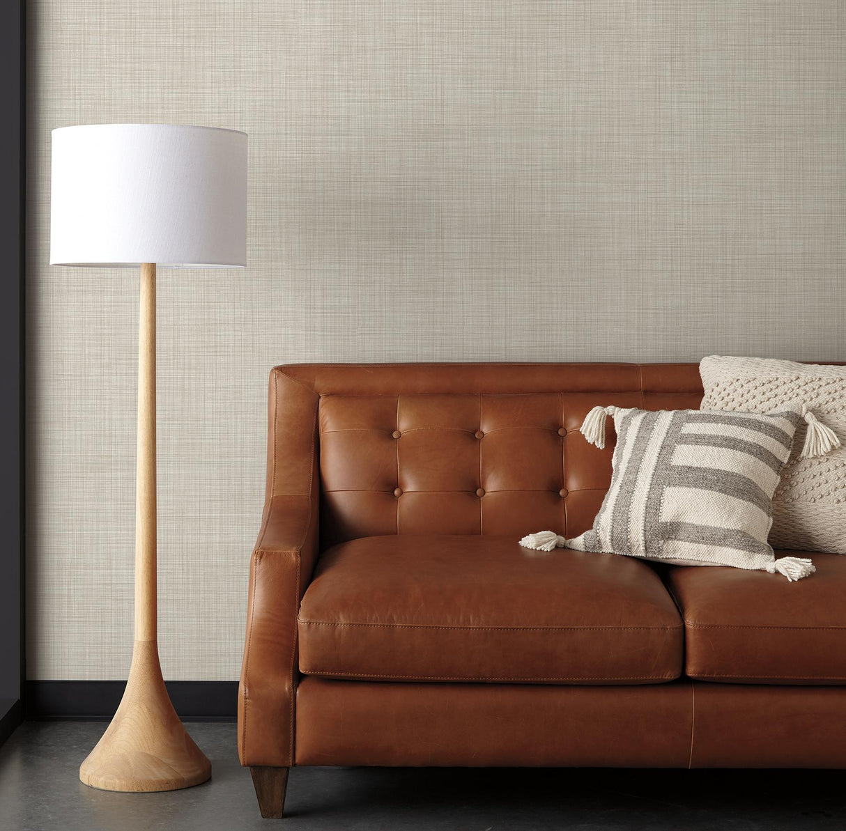 Magnolia Home Crossroad Oat Wallpaper