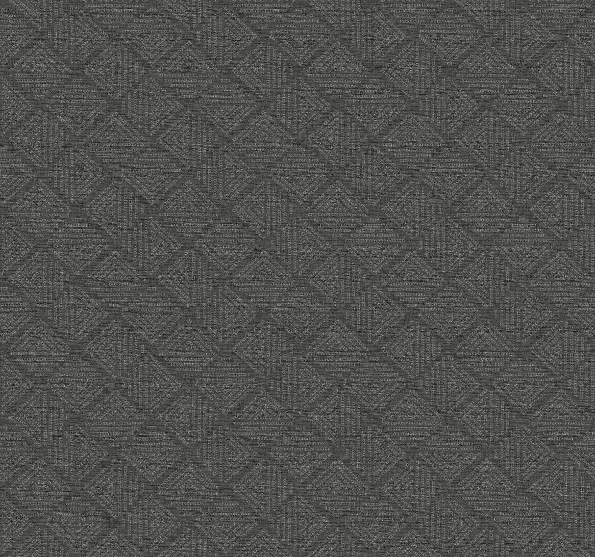 Magnolia Home Center Square Charcoal Wallpaper