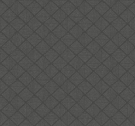 Magnolia Home Center Square Charcoal Wallpaper