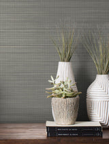 Magnolia Home Loomed Ash Wallpaper