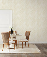 York Wallcoverings Seesaw White Wallpaper