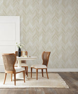 York Wallcoverings Seesaw Beige Wallpaper