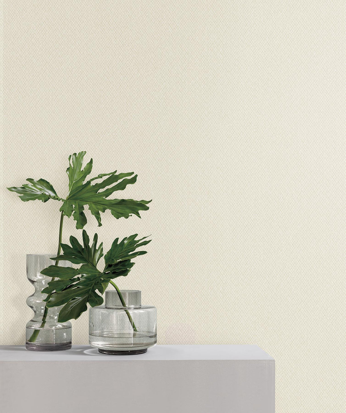 York Wallcoverings Give & Take Light Beige Wallpaper