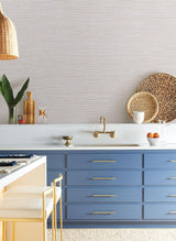 York Wallcoverings Grass Roots Beige Wallpaper