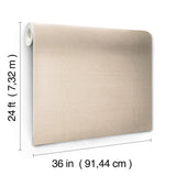 Ronald Redding Designs Maguey Sisal Taupe Wallpaper