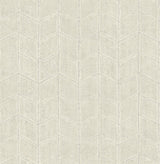 York Wallcoverings Flatiron Geometric Pearl Grey Wallpaper