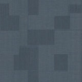 York Wallcoverings Contour Navy Wallpaper