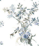 York Wallcoverings Wild Flowers Jade Wallpaper
