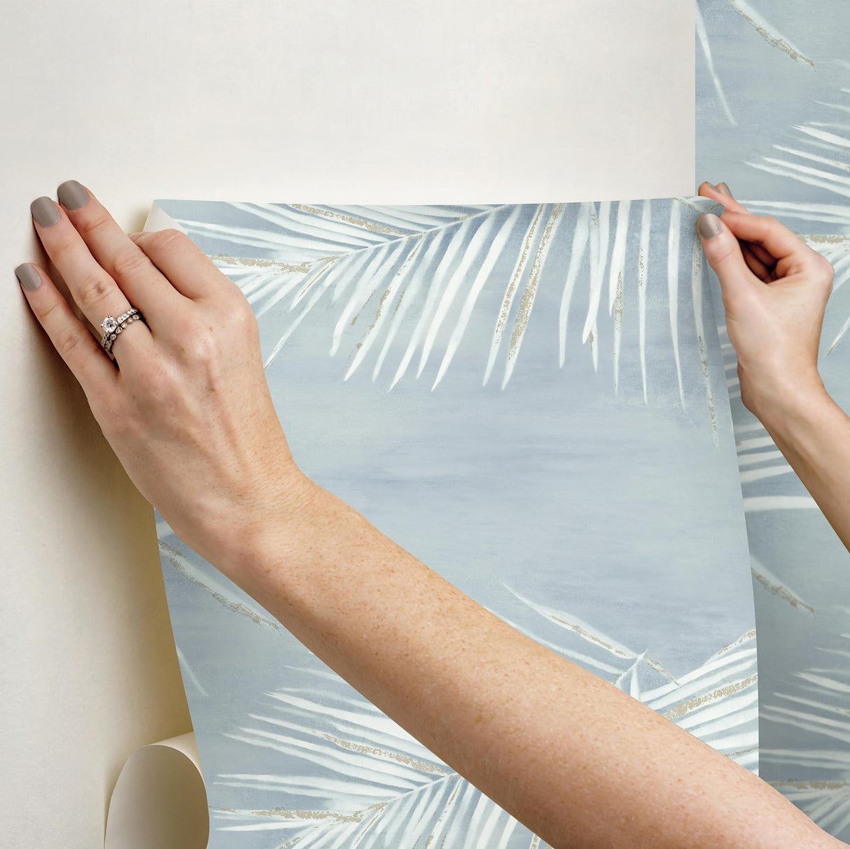 York Wallcoverings Endless Summer Blue Peel & Stick Wallpaper