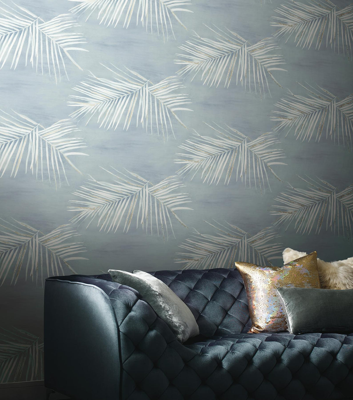 York Wallcoverings Endless Summer Blue Peel & Stick Wallpaper