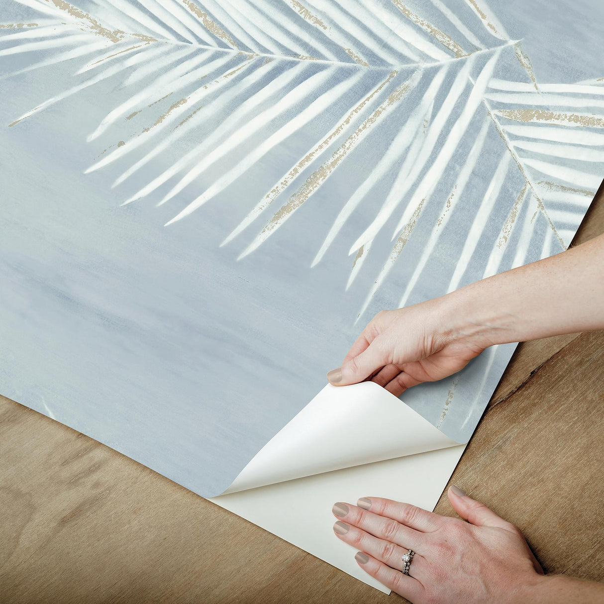 York Wallcoverings Endless Summer Blue Peel & Stick Wallpaper