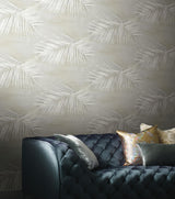 York Wallcoverings Endless Summer Grey Peel & Stick Wallpaper