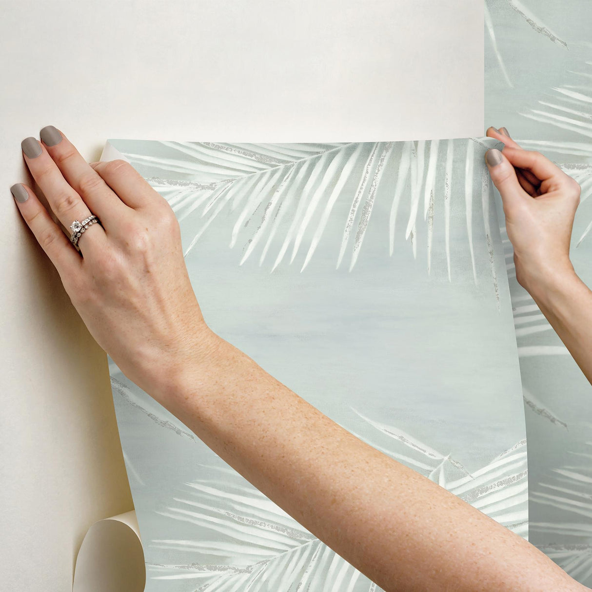 York Wallcoverings Endless Summer Jade Peel & Stick Wallpaper