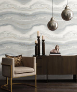 York Wallcoverings Shifting Sands Slate Blue Peel & Stick Wallpaper