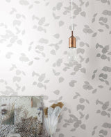 York Wallcoverings Inner Peace Salt Grey Peel & Stick Wallpaper