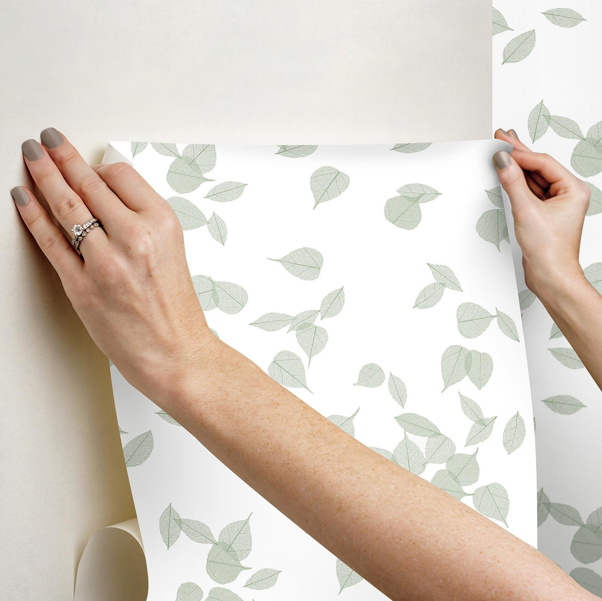 York Wallcoverings Inner Peace Sage Peel & Stick Wallpaper