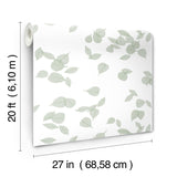 York Wallcoverings Inner Peace Sage Peel & Stick Wallpaper