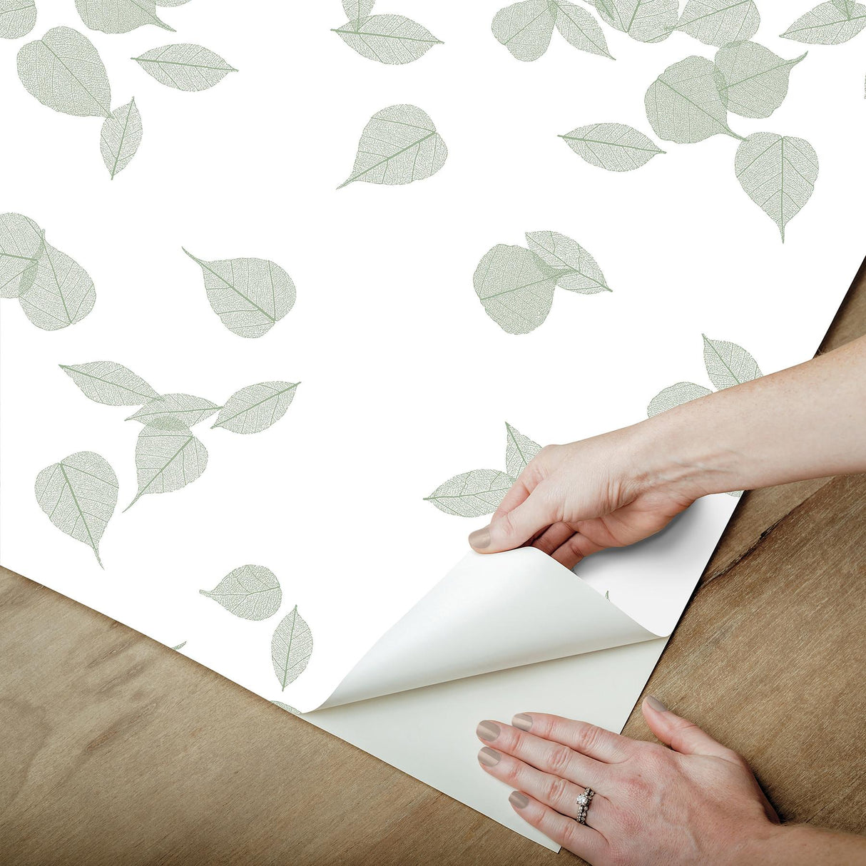 York Wallcoverings Inner Peace Sage Peel & Stick Wallpaper