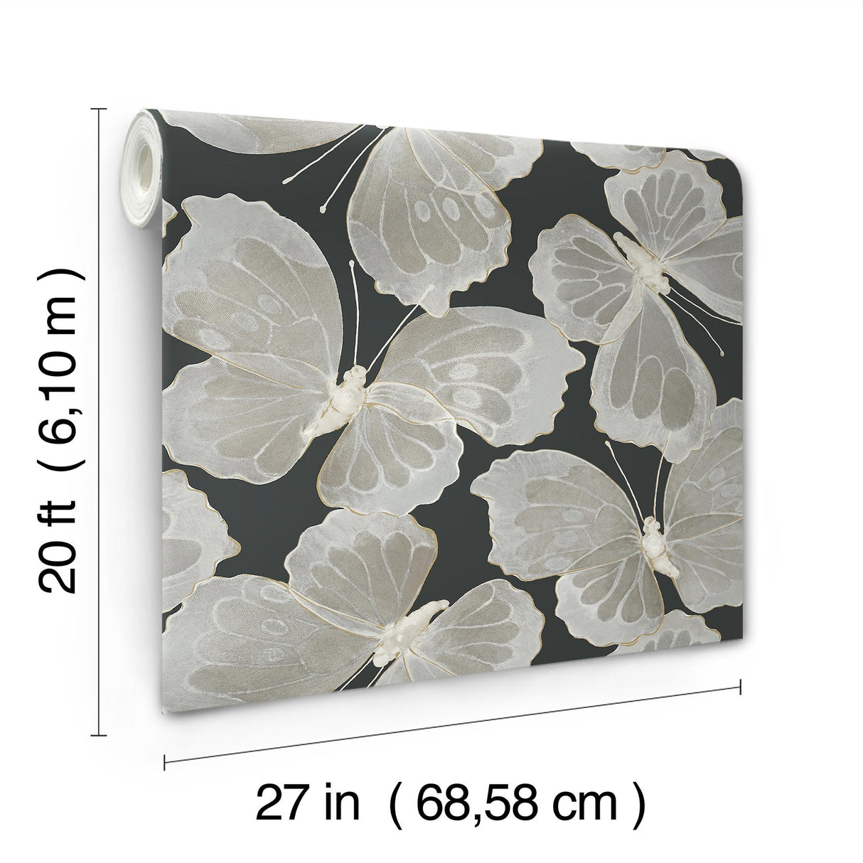 York Wallcoverings Monarch Onyx Peel & Stick Wallpaper
