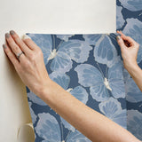 York Wallcoverings Monarch Pewter Peel & Stick Wallpaper