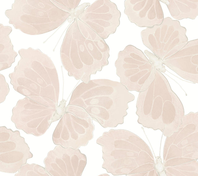 York Wallcoverings Monarch Pink Peel & Stick Wallpaper