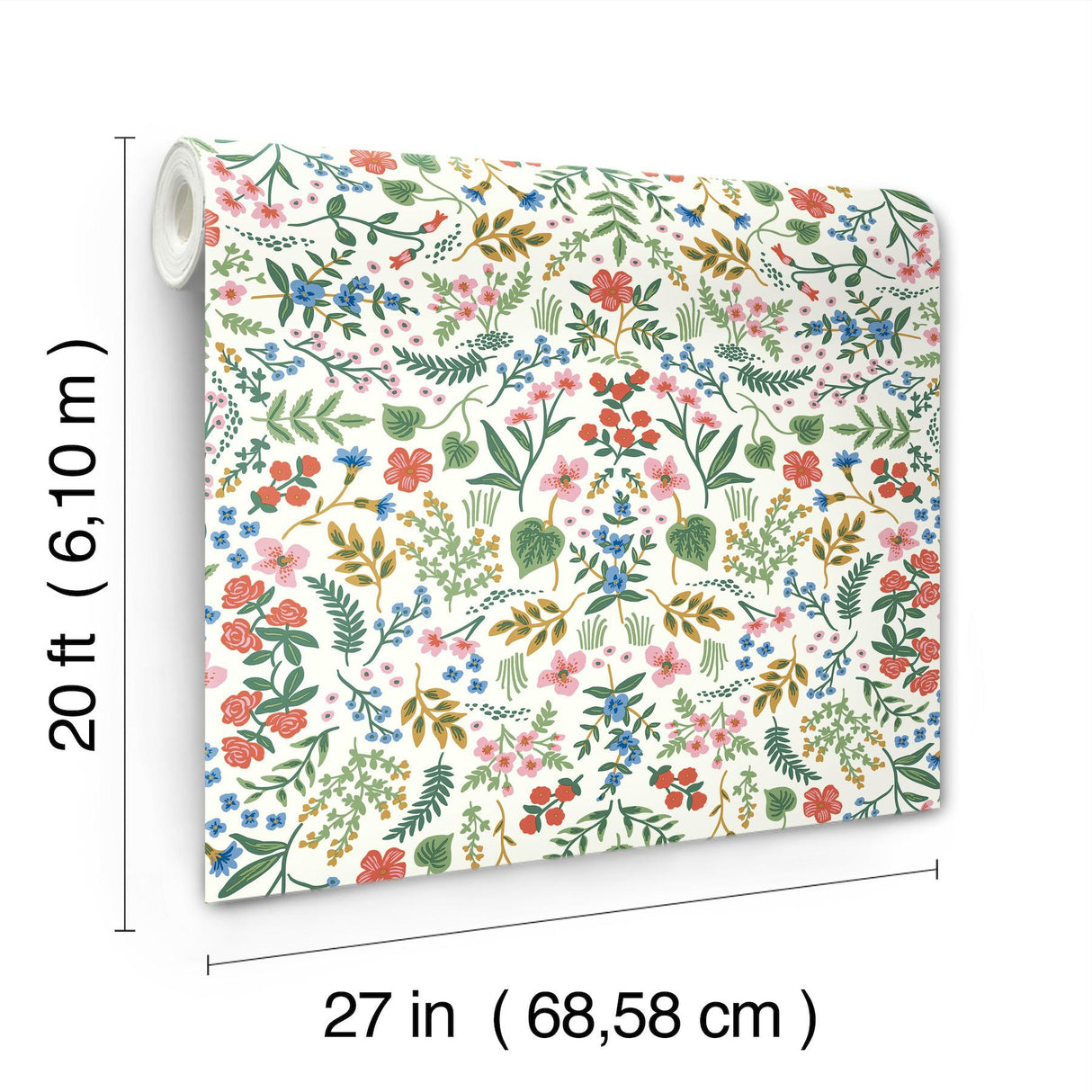 Rifle Paper Co. Wildwood Rose Peel & Stick Wallpaper