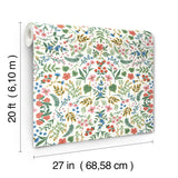 Rifle Paper Co. Wildwood Rose Peel & Stick Wallpaper