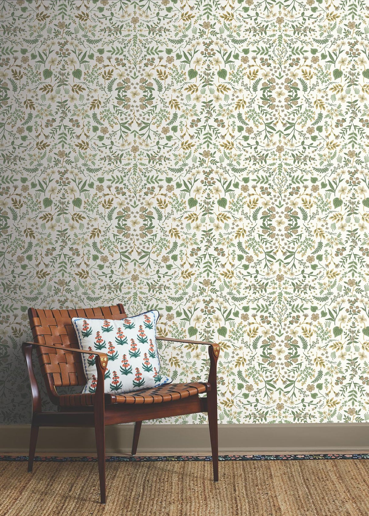 Rifle Paper Co. Wildwood Linen Peel & Stick Wallpaper
