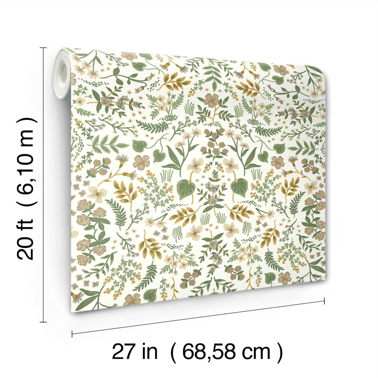 Rifle Paper Co. Wildwood Linen Peel & Stick Wallpaper