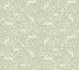 Rifle Paper Co. Fable Mint Peel & Stick Wallpaper