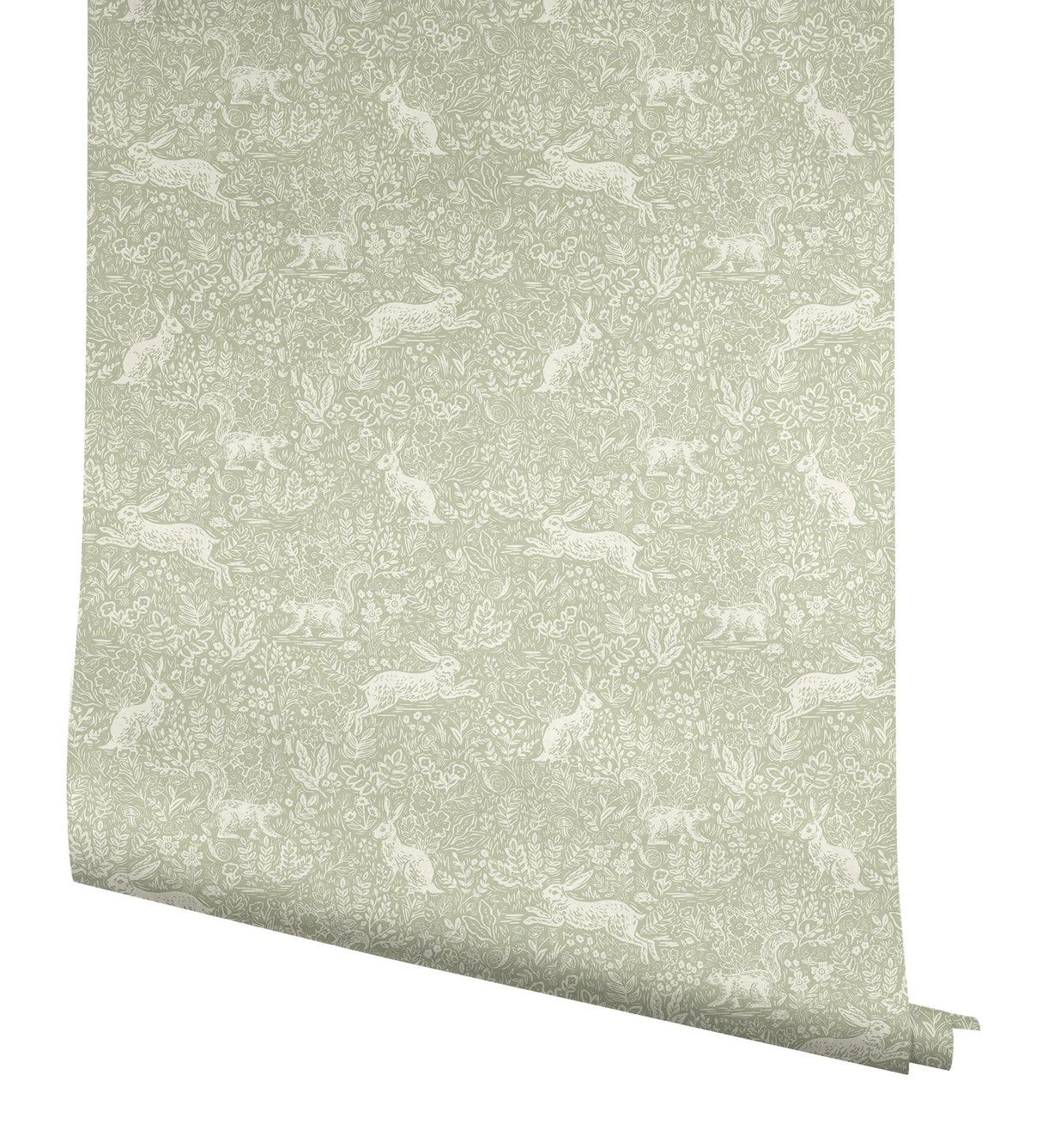 Rifle Paper Co. Fable Mint Peel & Stick Wallpaper