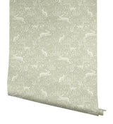 Rifle Paper Co. Fable Mint Peel & Stick Wallpaper
