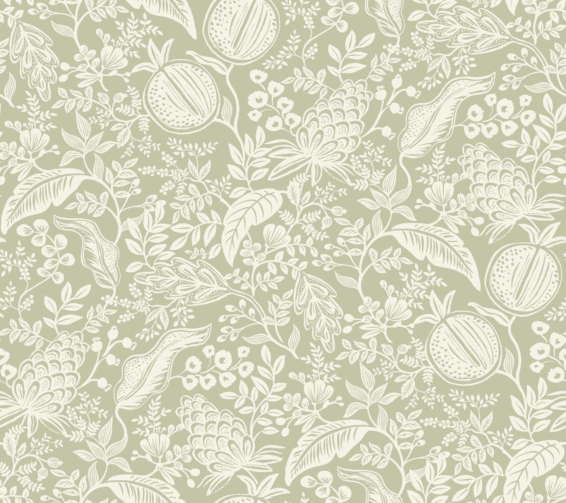 Rifle Paper Co. Pomegranate Peel & Stick Wallpaper - Thumbnail 4