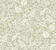 Rifle Paper Co. Pomegranate Pistachio Peel & Stick Wallpaper