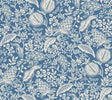 Rifle Paper Co. Pomegranate Blue & Ivory Peel & Stick Wallpaper