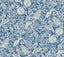 Rifle Paper Co. Pomegranate Blue & Ivory Peel & Stick Wallpaper