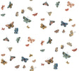 Rifle Paper Co. Butterfly House White Peel & Stick Wallpaper