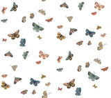 Rifle Paper Co. Butterfly House White Peel & Stick Wallpaper