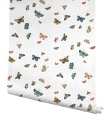 Rifle Paper Co. Butterfly House White Peel & Stick Wallpaper
