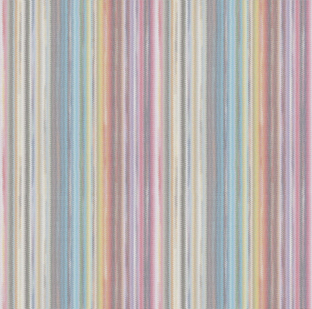 York Wallcoverings Striped Sunset Rainbow Wallpaper