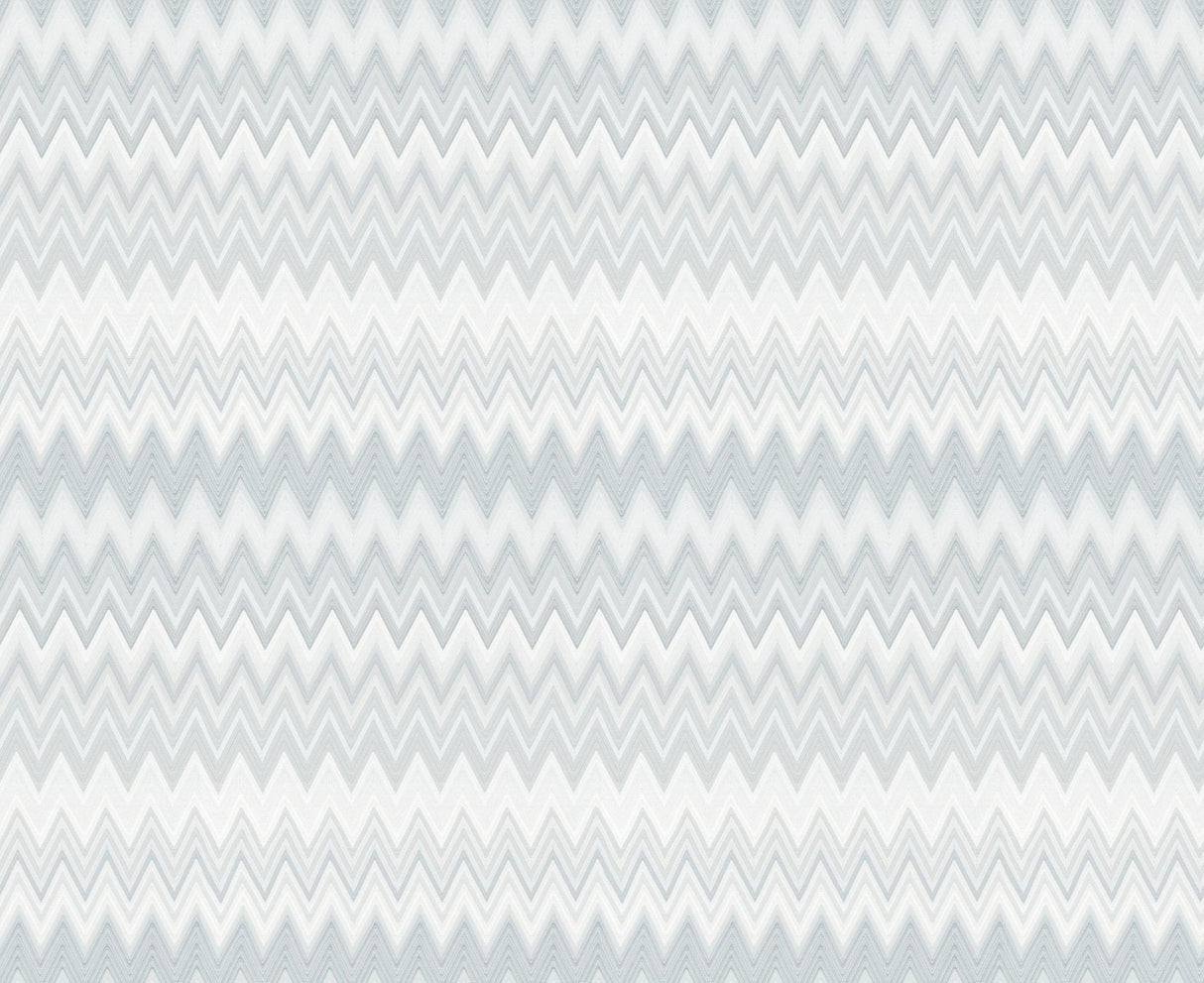 York Wallcoverings Zig Zag White Wallpaper
