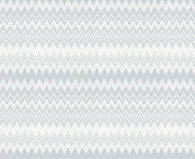 York Wallcoverings Zig Zag White Wallpaper