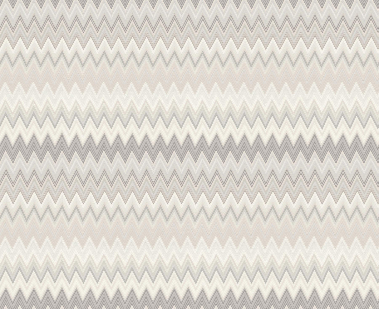 York Wallcoverings Zig Zag Beige Wallpaper