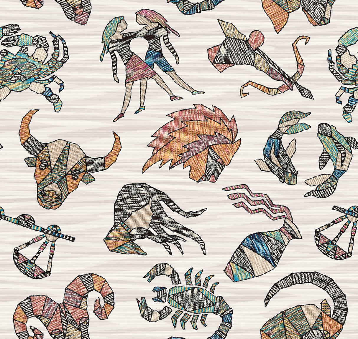 York Wallcoverings Constellations Multicolor Wallpaper