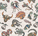 York Wallcoverings Constellations Multicolor Wallpaper