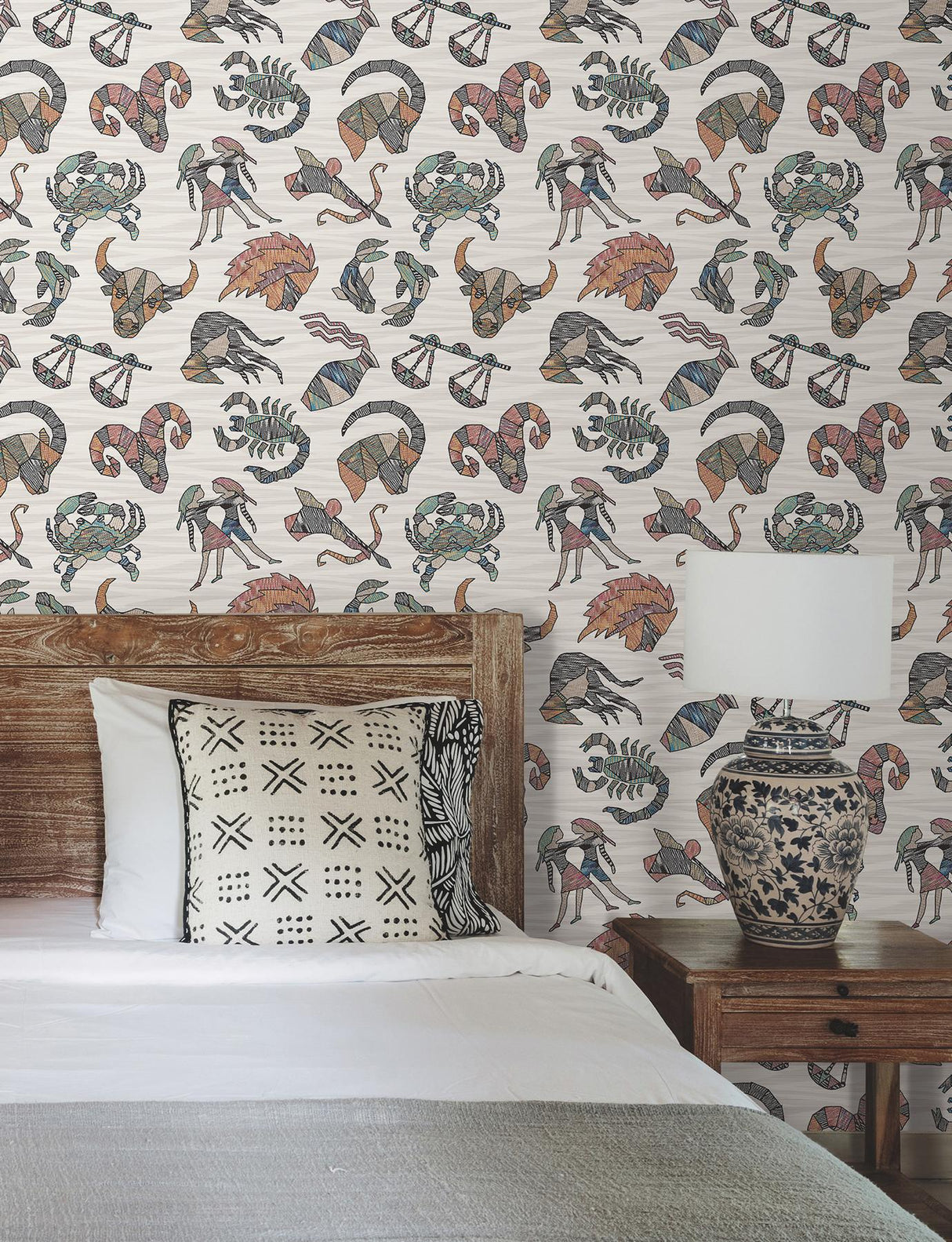York Wallcoverings Constellations Multicolor Wallpaper